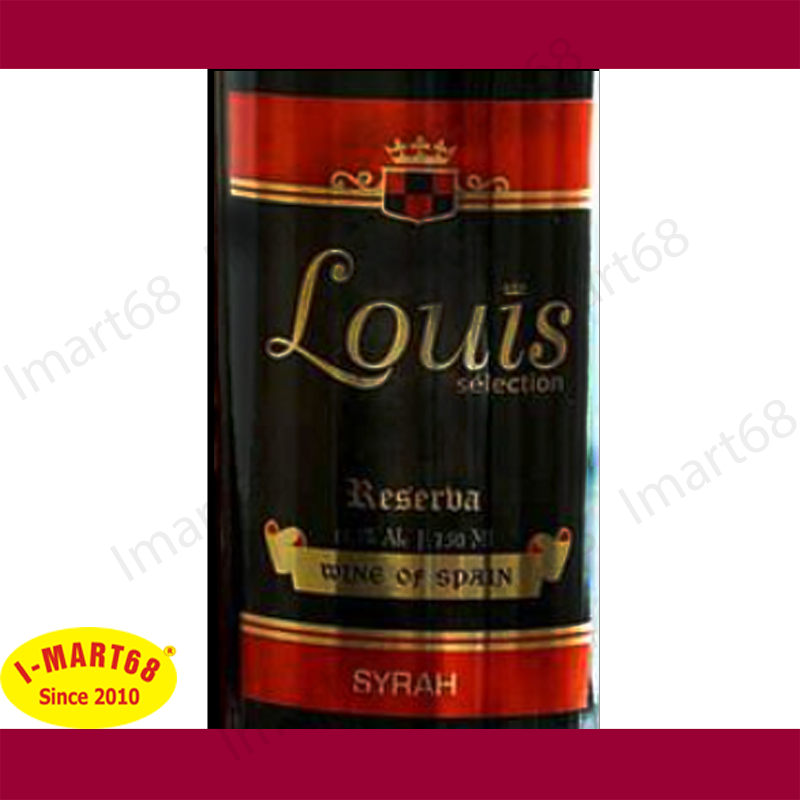 Rượu vang Tây Ban Nha nhập khẩu cao cấp  Louis đen