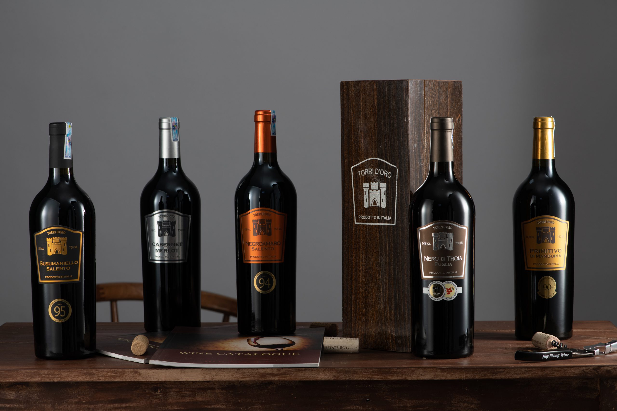 Rượu vang Ý nhập khẩu cao cấp Torridoro Cabernet được sản xuất như thế nào