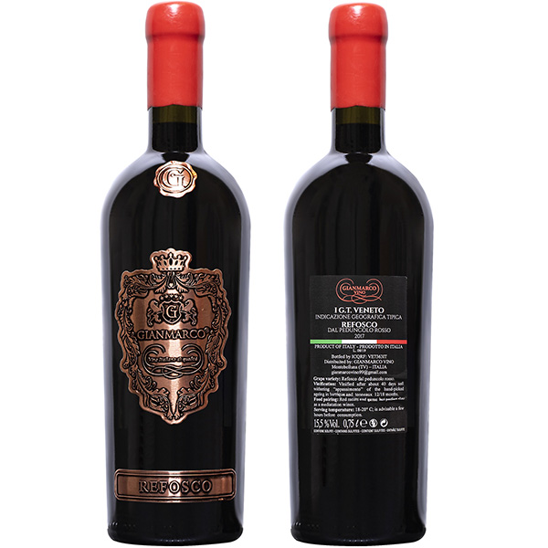 Rượu vang Ý nhập khẩu cao cấp Gianmarco Primitivo