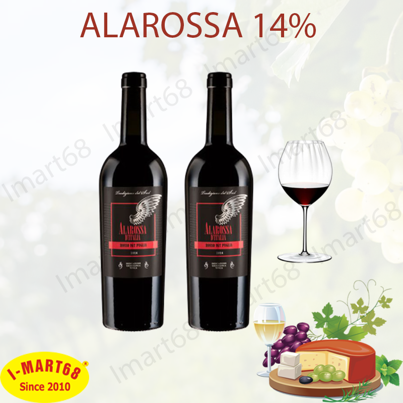 rượu vang Ý nhập khẩu cao cấp Alarossa
