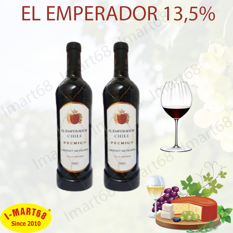 rượu vang nhập khẩu cao cấp EL Emperador