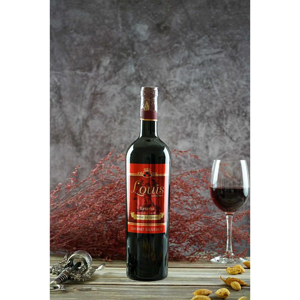Rượu vang Tây Ban Nha nhập khẩu cao cấp  Louis đen