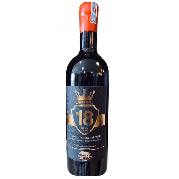 Rượu vang Ý cao cấp 18 độ Trepini Limited Gran Baro