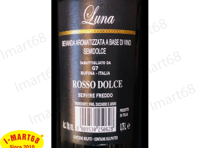 Quy trình sản xuất của rượu vang Ý ngọt Luna Rosso Dolce 
