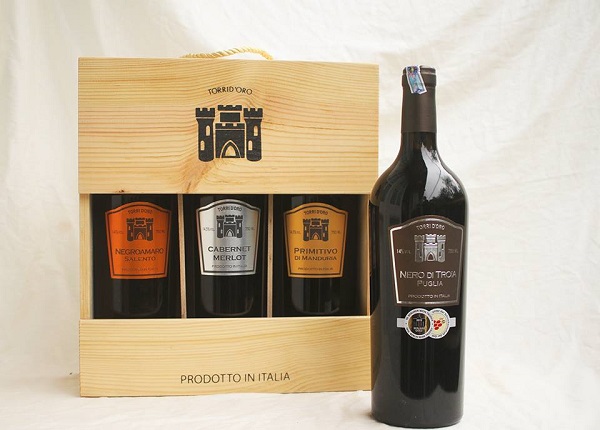Rượu vang Ý cao cấp nhập khẩu Torid’Oro – Primitivo