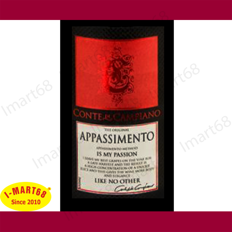 Rượu vang Ý nhập khẩu cao cấp Appassimento 1,5l