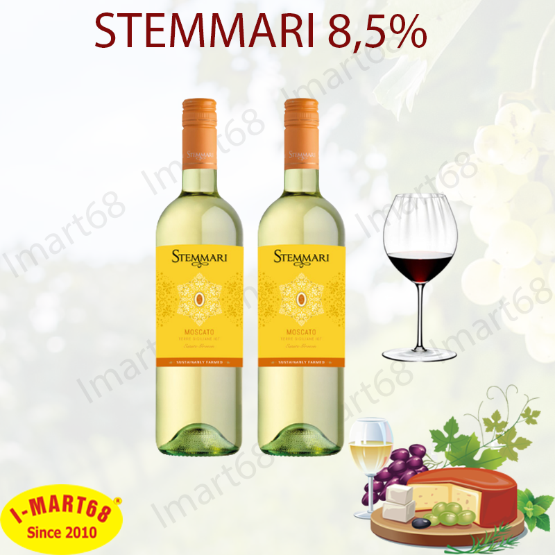 Rượu vang Ý nhập khẩu cao cấp Stemmari