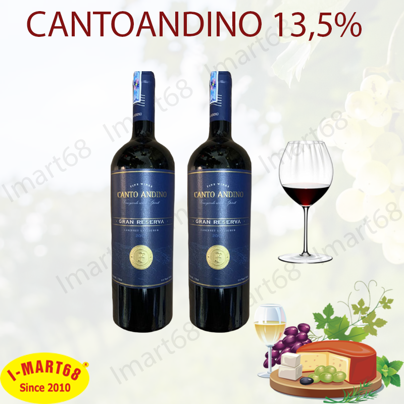 Rượu vang Chile cao cấp Canto Andino Reserve Caberet Sauvignon Rapel Valley