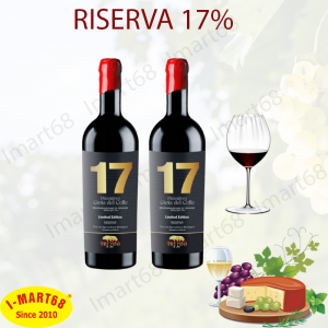 Rượu vang Ý cao cấp 17 độ Trepini Primitivo Gioia Dell Colle
