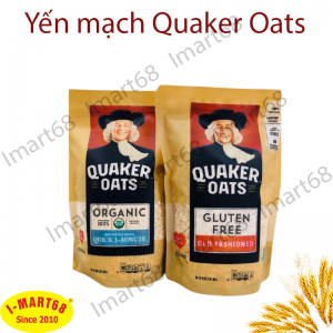 Yến mạch ngũ cốc ăn liền ông già Quaker Oats nguyên hạt chính hãng hà nội
