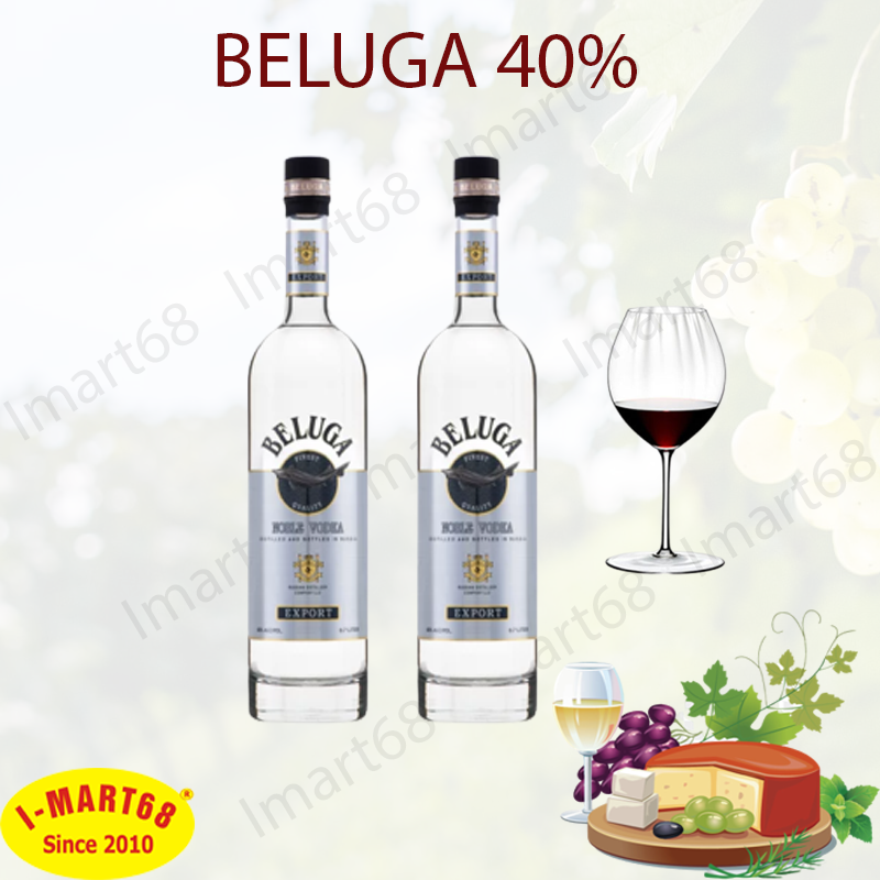 Rượu Vodka Beluga Nga nhập khẩu giá rẻ 