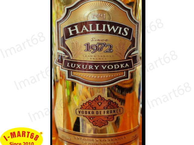 Đặc điểm của rượu Vodka Halliwis 