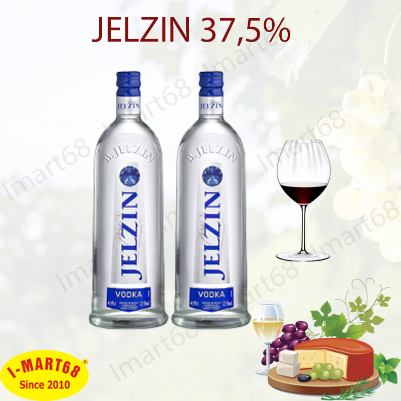 Rượu Vodka Pháp Jelzin - Chai rượu dành cho những người ưa thích cái đẹp