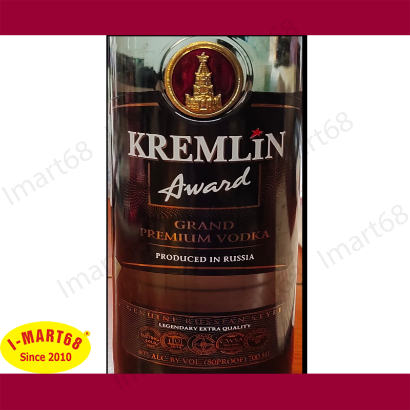 Rượu Vodka Nga nhập khẩu cao cấp Kremlin 700ml