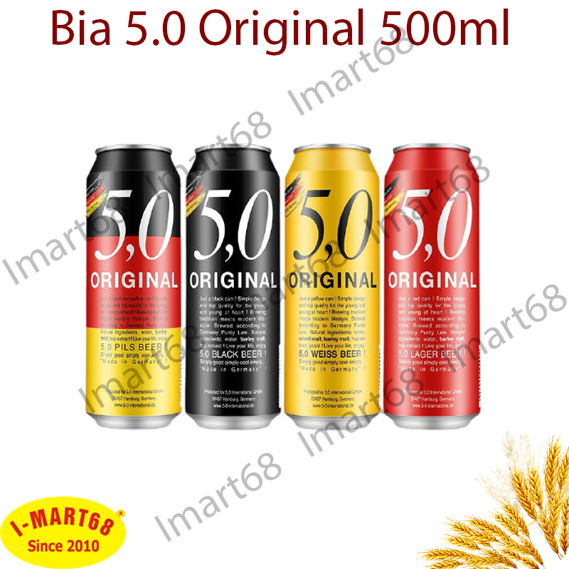 Bia Đức 5.0 Original 500ml 5 độ