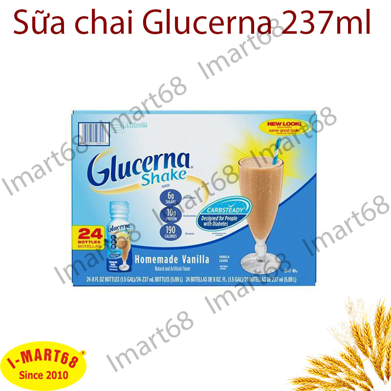 Sữa chai Glucerna Mỹ 237ml