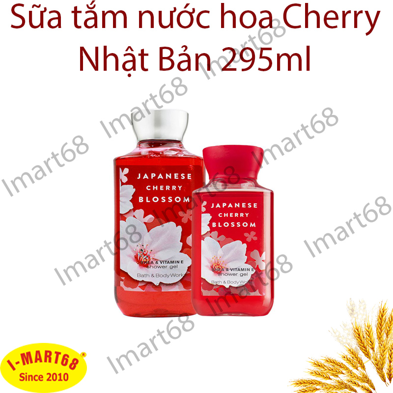 Sữa tắm nước hoa Cherry Nhật Bản 295ml