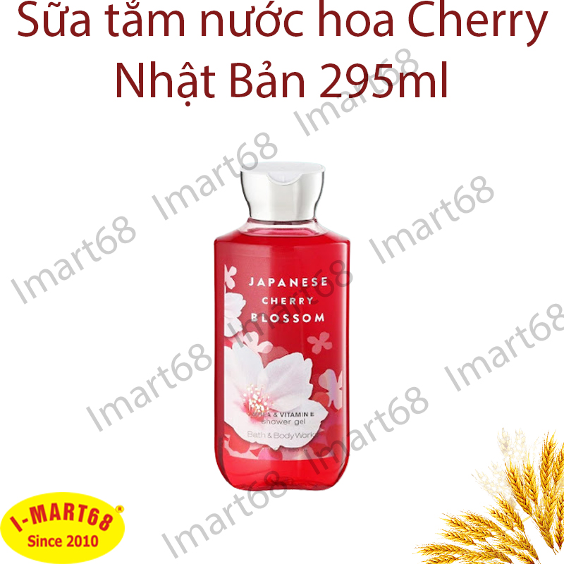 Sữa tắm nước hoa Cherry Nhật Bản 295ml