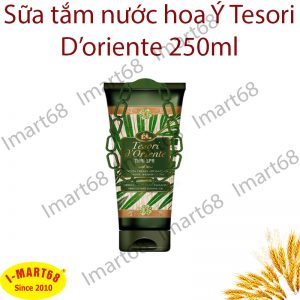 Sữa tắm nước hoa hoa dâm bụt Ý Tesori D'oriente 250ml