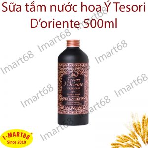 Sữa tắm nước hoa tinh dầu Argan Ý Tesori D'oriente 500ml