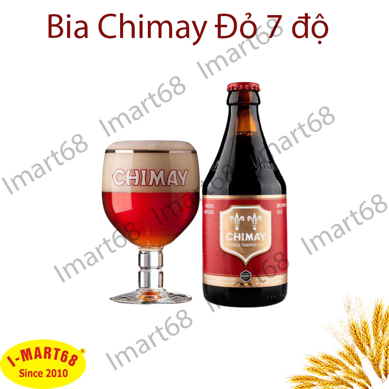 Bia Bỉ Chimay Đỏ 7 độ – Nhập khẩu trực tiếp chai 330ml