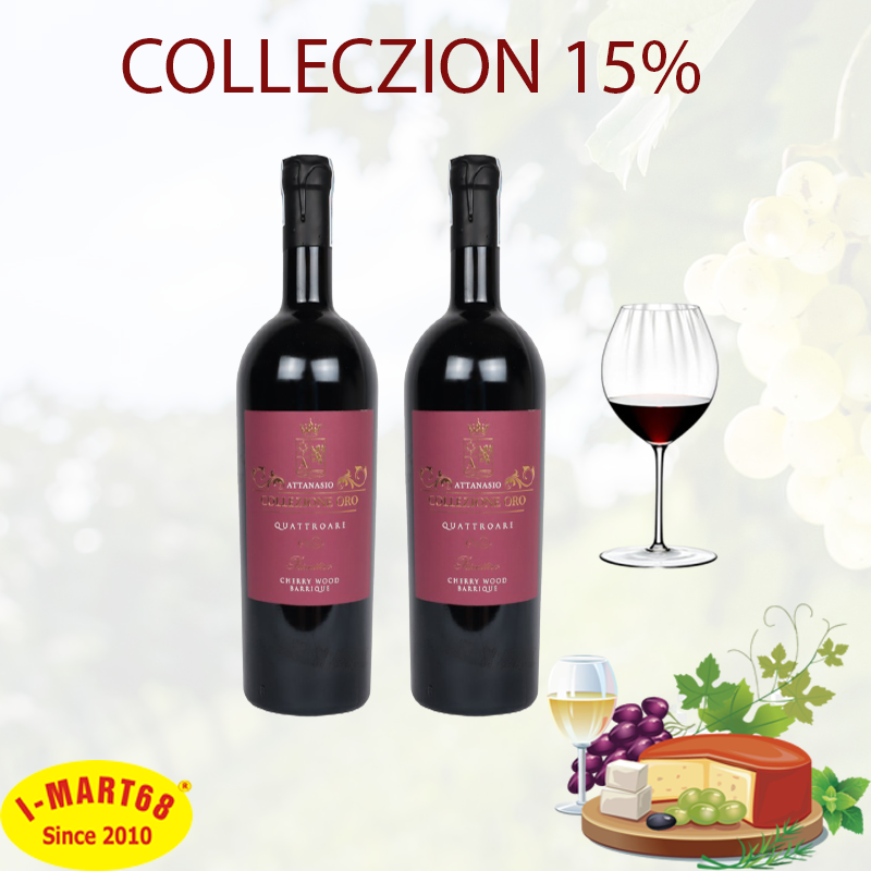 Rượu vang Ý Attanasio Colleczion Oro 15%