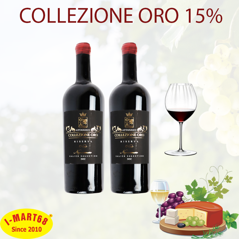 Rượu vang Ý Attanasio Colleczion Oro DOC 15%