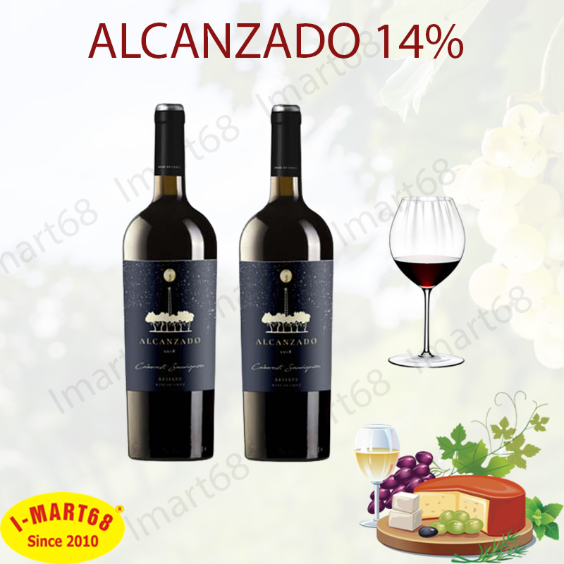 Rượu vang Chile Alcazado Reserva Cabernet Sauvignon 14%