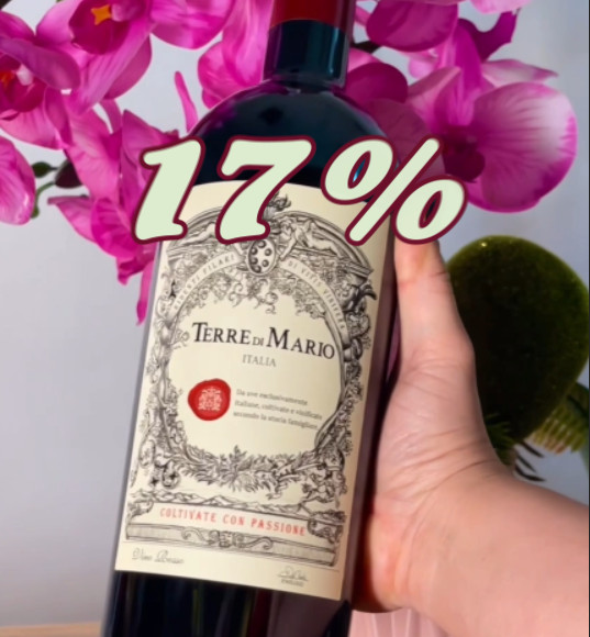 Rượu vang Ý Terre Di Mario Vino Rosso 17%
