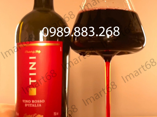 Rượu vang Ý Tini Vino Rosso D'italia 14,5%.